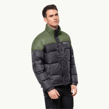 Jack Wolfskin Winter Down Jacket DNA Tundra XT (very warm, windproof) green Men